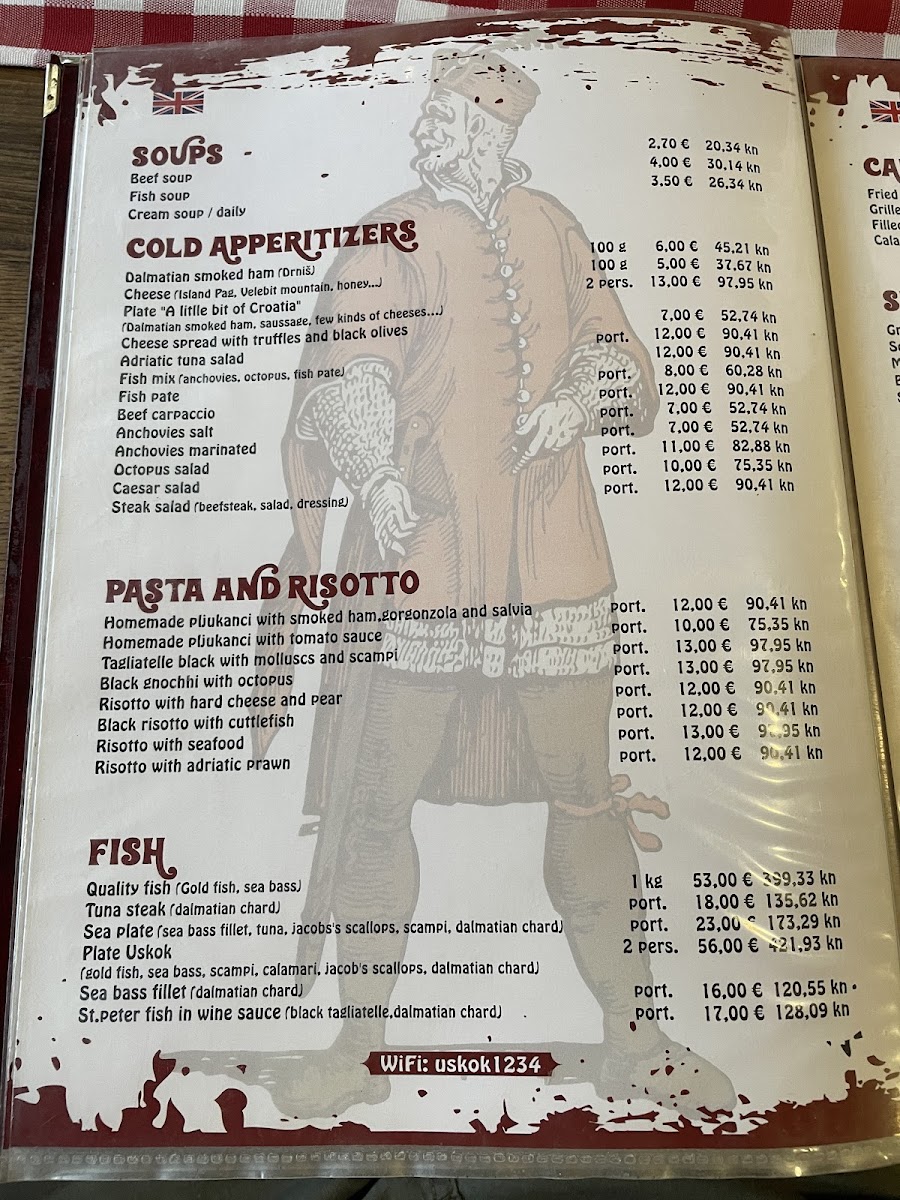 Restaurant Uskok Menu - Image 5